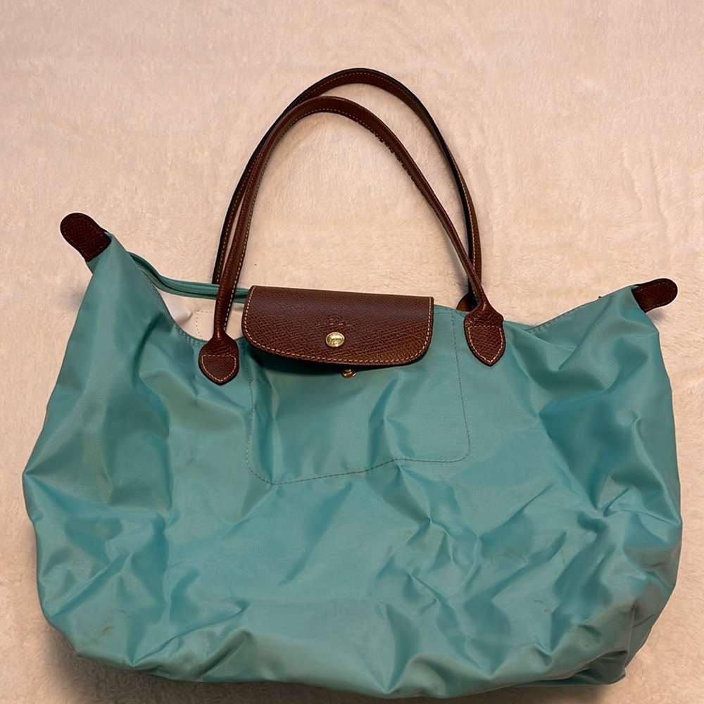 Longchamp Le Pliage tote bag.